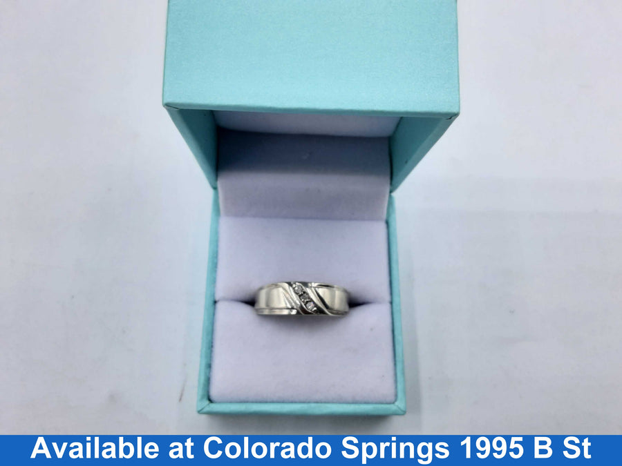Ring - Wedding Band - Yellow Gold 10k (.417) 3.5 grams Size 8