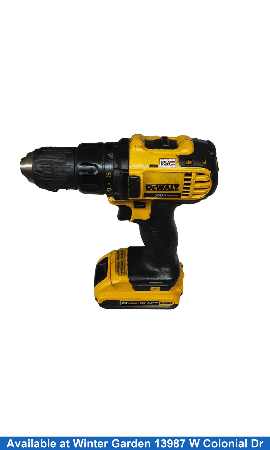 Dewalt Dcd780 Yellow Cordless Impact Drill