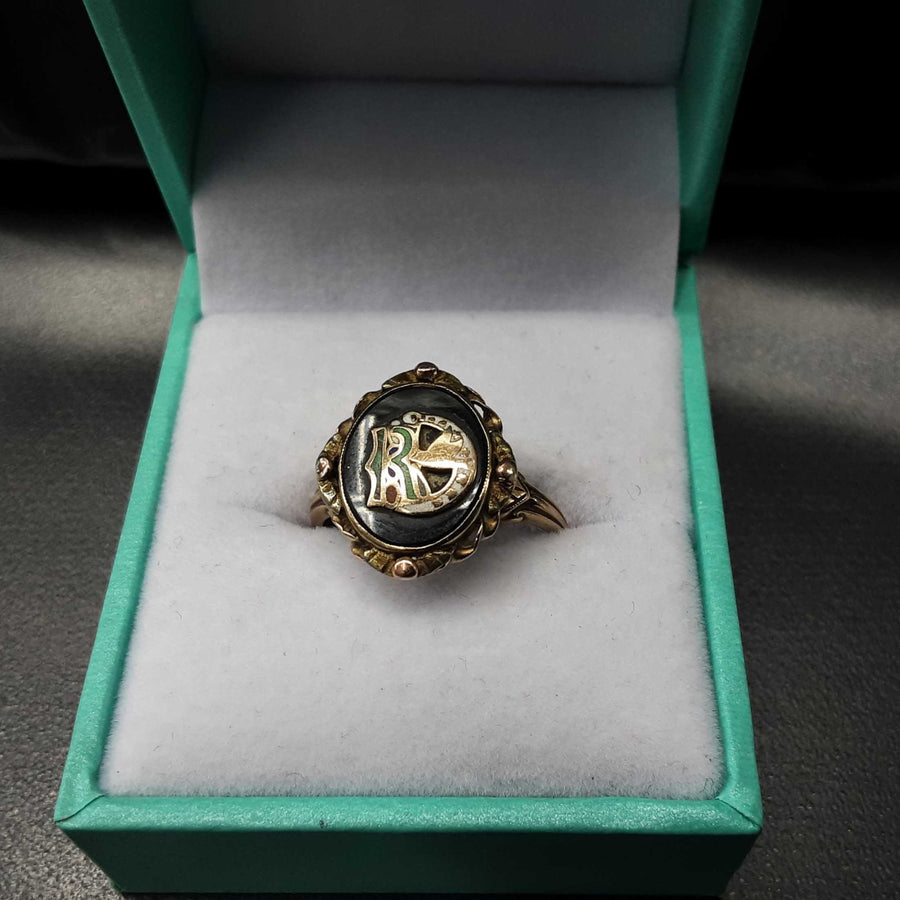 Women's Ring - Yellow Gold 10k (.417) 2.5 grams Size 6.5