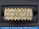 Women's Ring - Yellow Gold 10k (.417) 3.8 grams Size 8