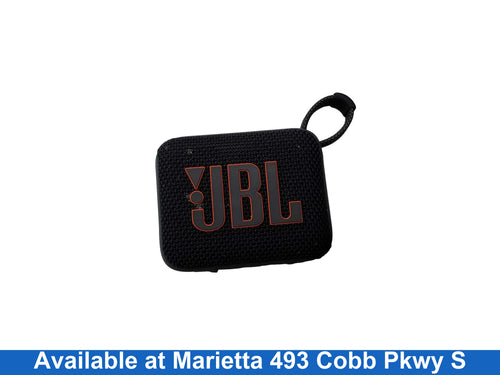 Jbl Go 4 Black Portable Speaker