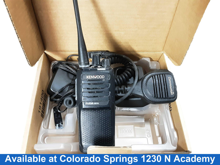 Kenwood Protalk Digital Black Walkie Talkie