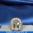 Men's Ring - Yellow Gold 10k (.417) 8.7 grams Size 10