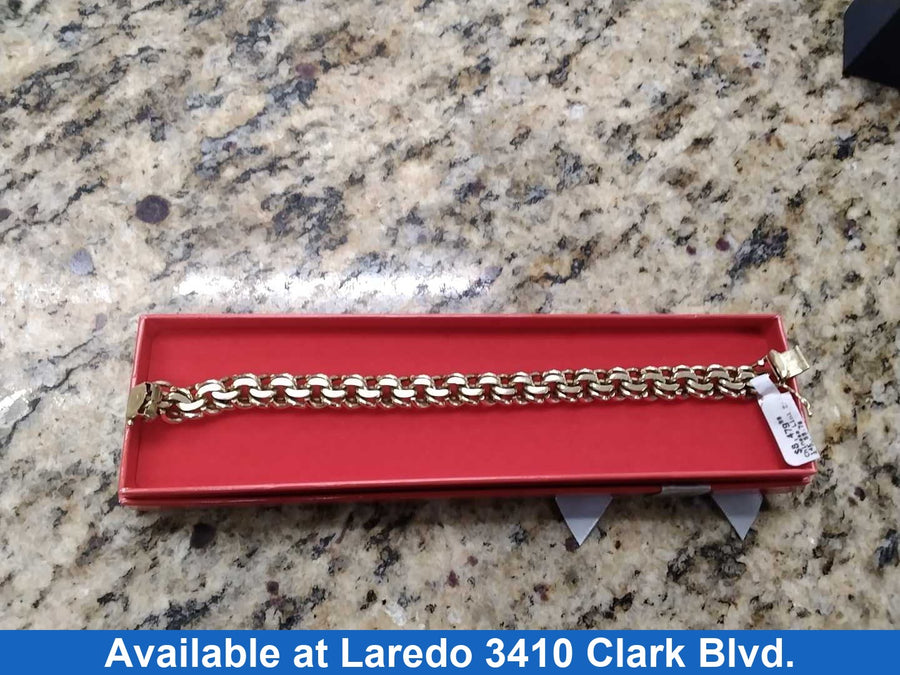 Bracelet - Yellow Gold 14k (.585) 59.7 grams 8 inch