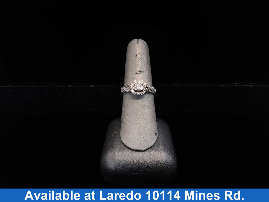 Women's Ring - White Gold 14k (.585) 2.9 grams Size 6.5