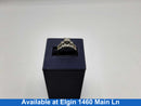 Ring - Engagement Set - White Gold 10k (.417) 3.5 grams Size 9