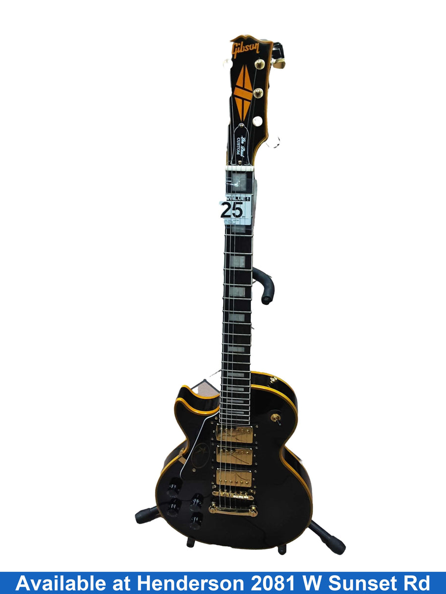 Gibson Les Paul Custom Black Electric Classic Guitar