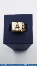 Men's Ring - Yellow Gold 10k (.417) 3.9 grams Size 10