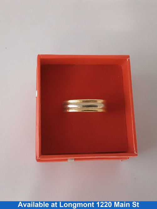 Ring - Wedding Band - Yellow Gold 14k (.585) 7.4 grams Size 10