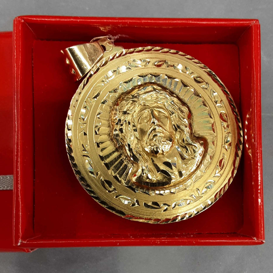 Religious Pendant - Yellow Gold 14k (.585) 13.5 grams