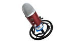 Blue A00096 Red Corded Microphone