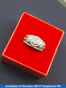 Women's Ring - White Gold 10k (.417) 6.7 grams Size 10