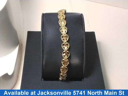Bracelet - Yellow Gold 14k (.585) 8.4 grams 7 inch