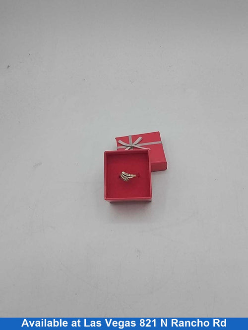 Women's Ring - Yellow Gold 10k (.417) 2.5 grams Size 7.5