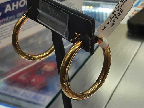 Bangle Earrings - Yellow Gold 14k (.585) 4.3 grams