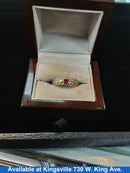 Women's Ring - Yellow Gold 14k (.585) 2.1 grams Size 10