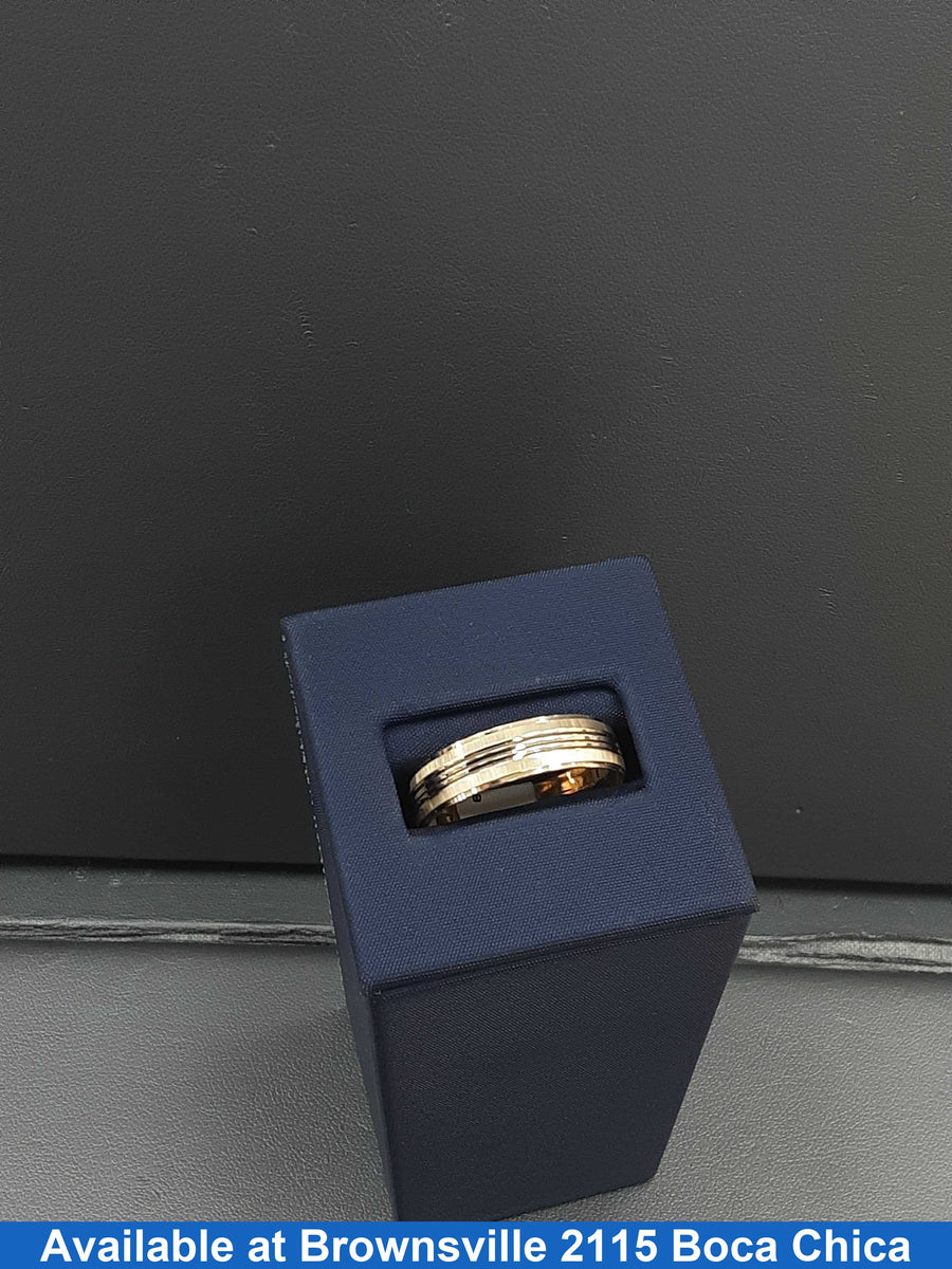 Ring - Wedding Band - Yellow Gold 14k (.585) 2.3 grams Size 20