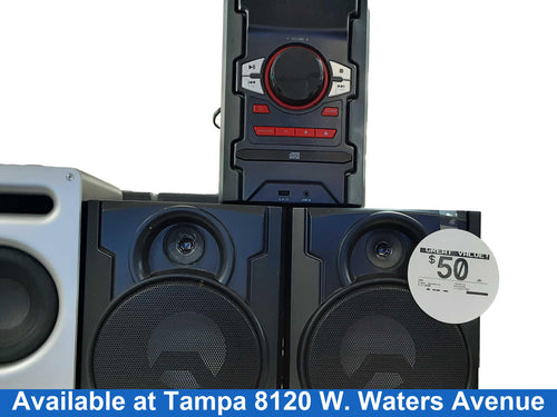 Onn 100008724 Black Floor Speaker