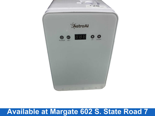 Astro Ai Mini Fridge White Compact Refrigerator