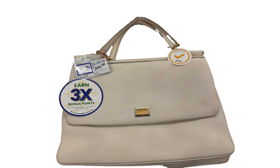 Dolce & Gabbana No Model White Purse / Handbag