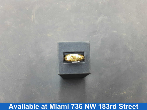 Men's Ring - Yellow Gold 14k (.585) 5.3 grams Size 13