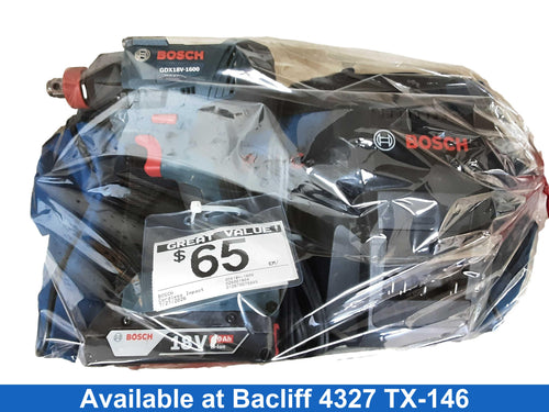 Bosch Gdx18v-1600 Blue Cordless Impact Drill