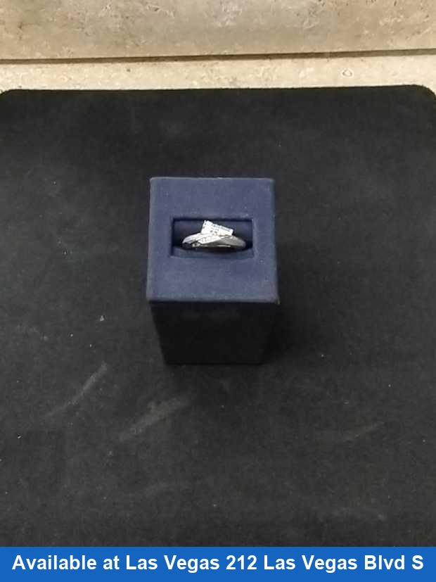 Men's Ring - White Gold 10k (.417) 2 grams Size 20