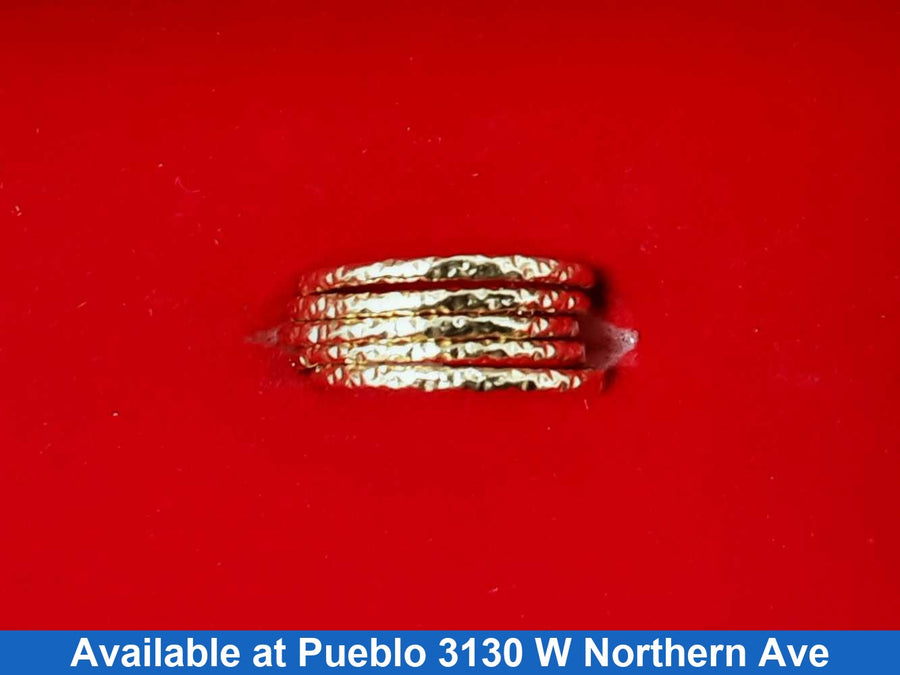 Women's Ring - Yellow Gold 18k (.750) 1.5 grams Size 6