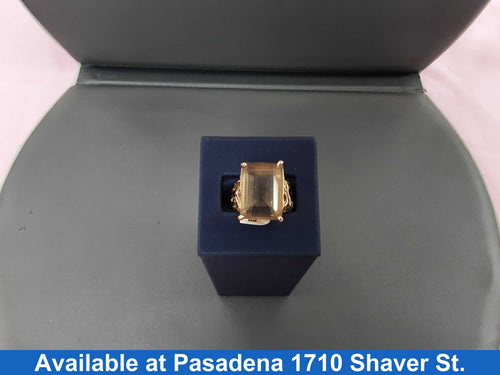 Women's Ring - Yellow Gold 14k (.585) 10.7 grams Size 10