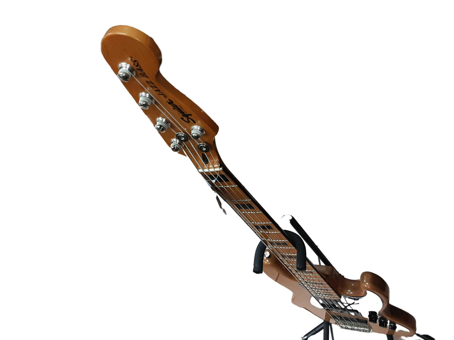 Fender Squier Jazz Bass Brown Electric Bass Guitar