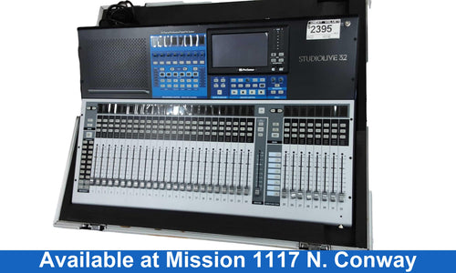 Pre Sound Studiolive 32 Black Digital Mixer