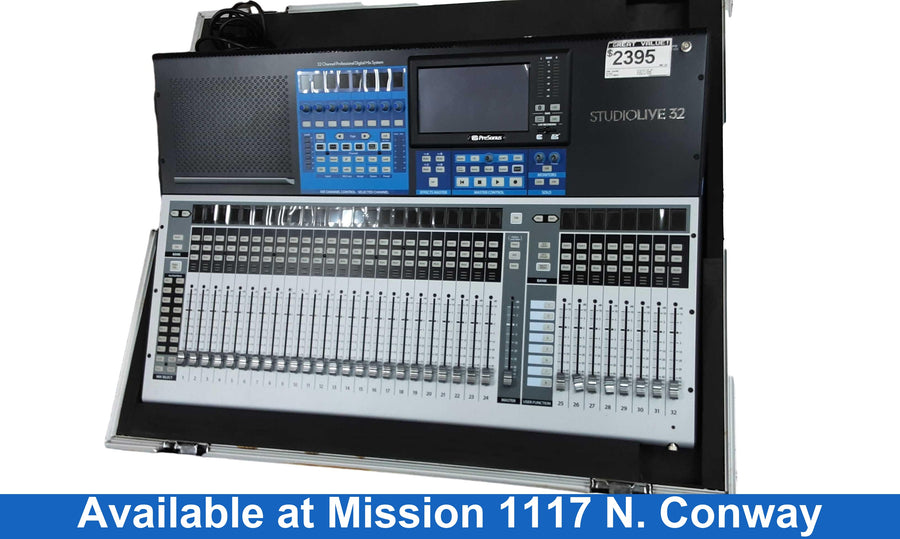 Pre Sound Studiolive 32 Black Digital Mixer