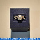 Ring - Engagement Set - White Gold 14k (.585) 6.1 grams Size 6