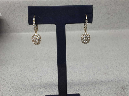 Earrings - Yellow Gold 14k (.585) 3.9 grams