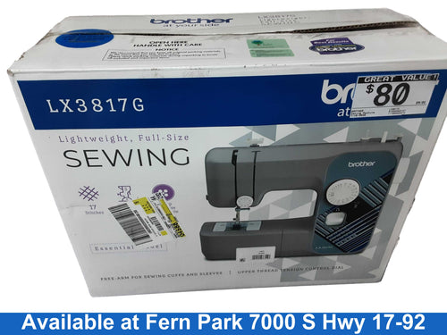 Brother Lx3817g Gray Sewing Machine / Accessory