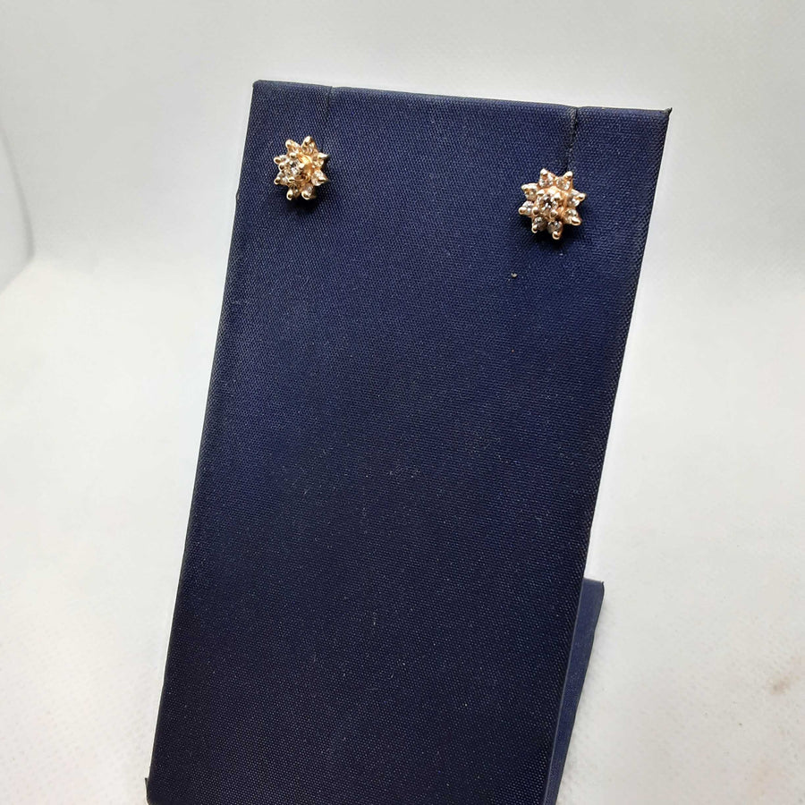 Earrings - Yellow Gold 14k (.585) 1.6 grams