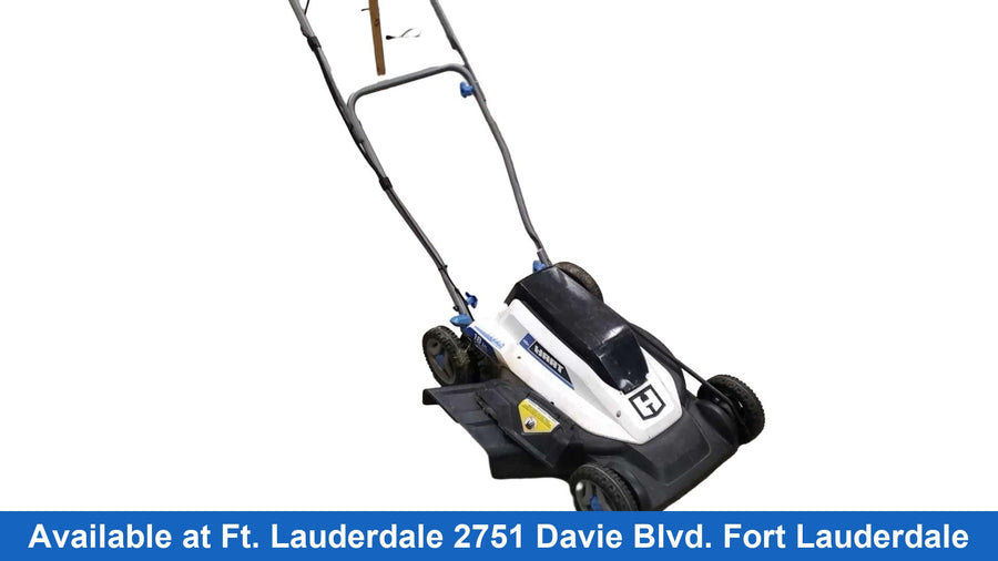 Hart Hlpm08vnm White Cordless Push Lawn Mower