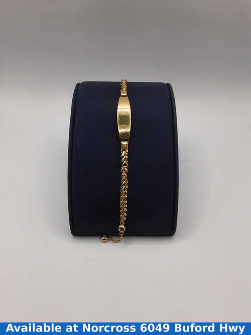 10kt Id Bracelet