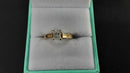 Women's Ring - Solitaire - Yellow Gold 14k (.585) 2.9 grams Size 6.5