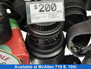 Canon Samyang T3.1 Black Photographic Lens
