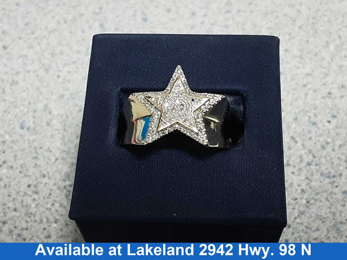 Men's Ring - Yellow Gold 10k (.417) 4.1 grams Size 10
