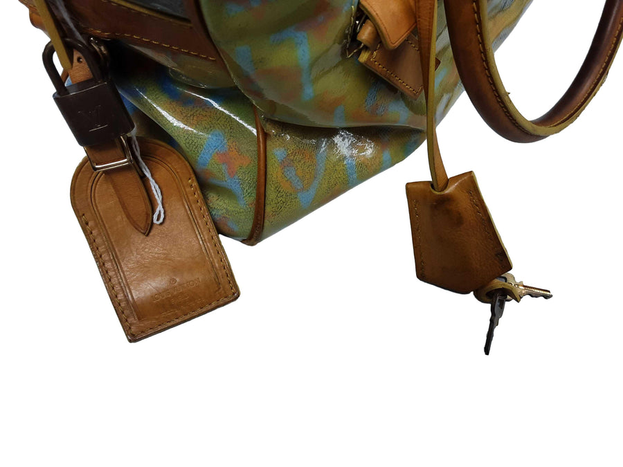 Louis Vuitton Lv Monogram Pulp Defile Weekender Multi-color Purse / Handbag
