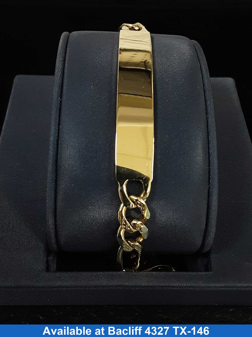 ID Bracelet - Yellow Gold 14k (.585) 25.5 grams 9 inch