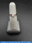 Ring - Wedding Set - Yellow Gold 14k (.585) 2.3 grams Size 6