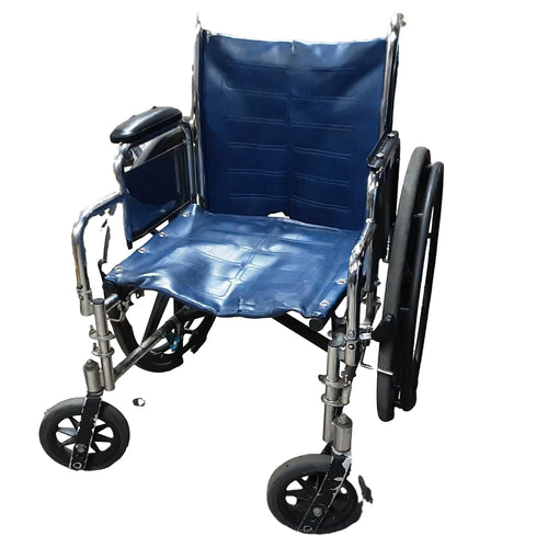 Blue Manual Wheelchair