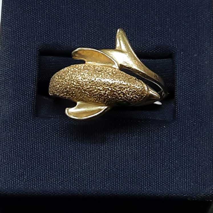 Women's Ring - Yellow Gold 14k (.585) 4.5 grams Size 10
