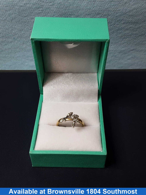 Women's Ring - Yellow Gold 14k (.585) 2.6 grams Size 6