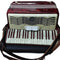 Rondini 41 Ivory Key Red Piano Accordion