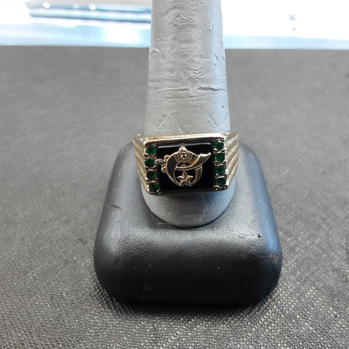 Men's Ring - Yellow Gold 10k (.417) 11.2 grams Size 11.5