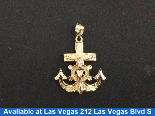 Religious Pendant - Yellow Gold 10k (.417) 4.4 grams